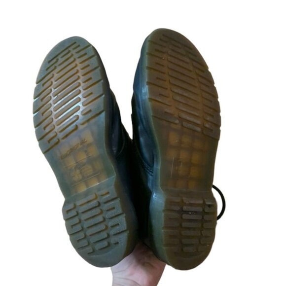 Dr Martens 1460 Black Soft Leather Boots | Sz M8 and W9 - Picture 6 of 7